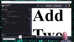 Add Two Numbers | A First-Timers Demo of HTML, CSS, and JavaScript