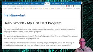 Hello, World! | First Time Dart Lesson # 1